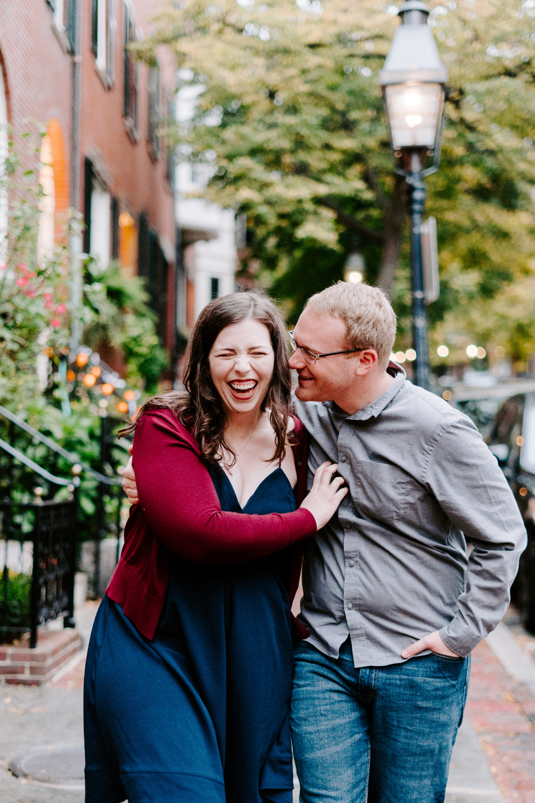 Beacon Hill Engagement Photos