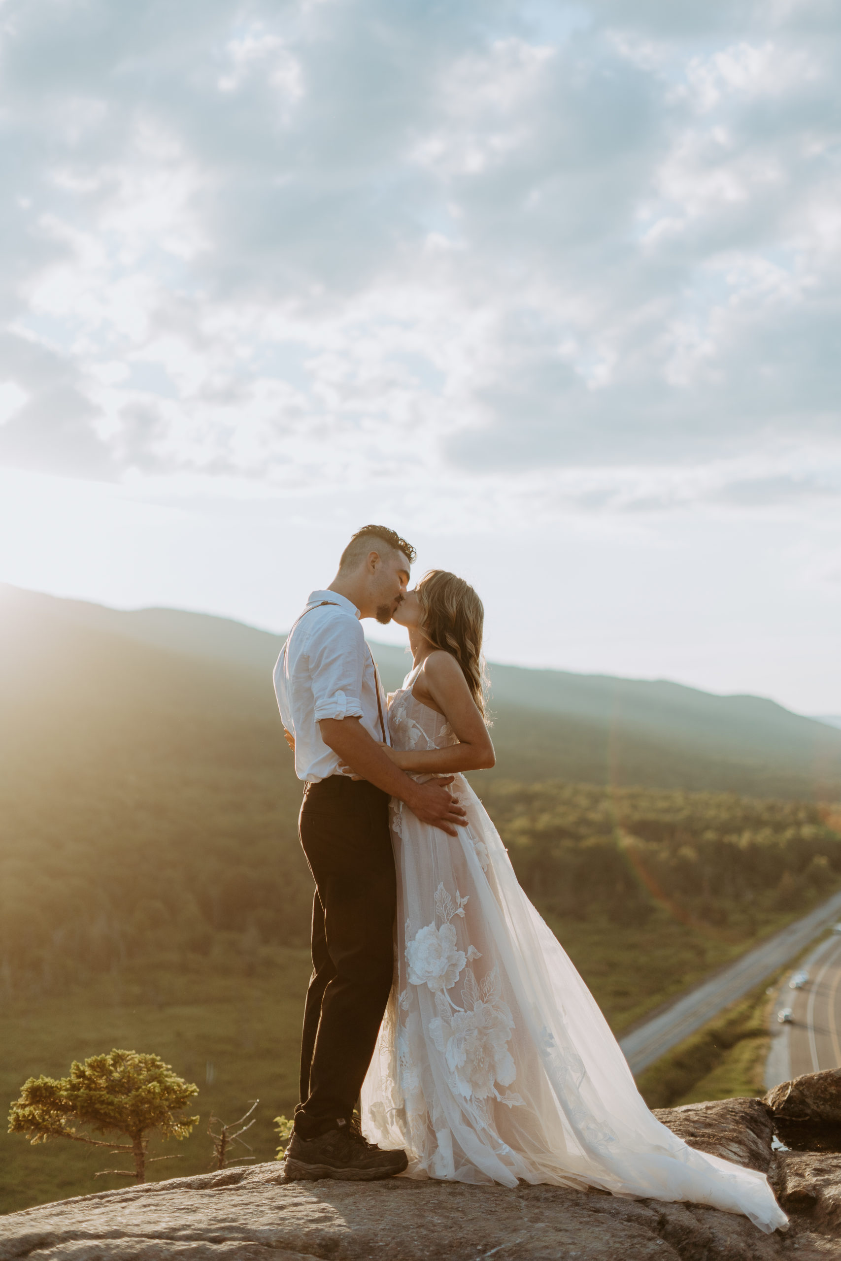 Elopement Ceremony in the White Mountains of NH