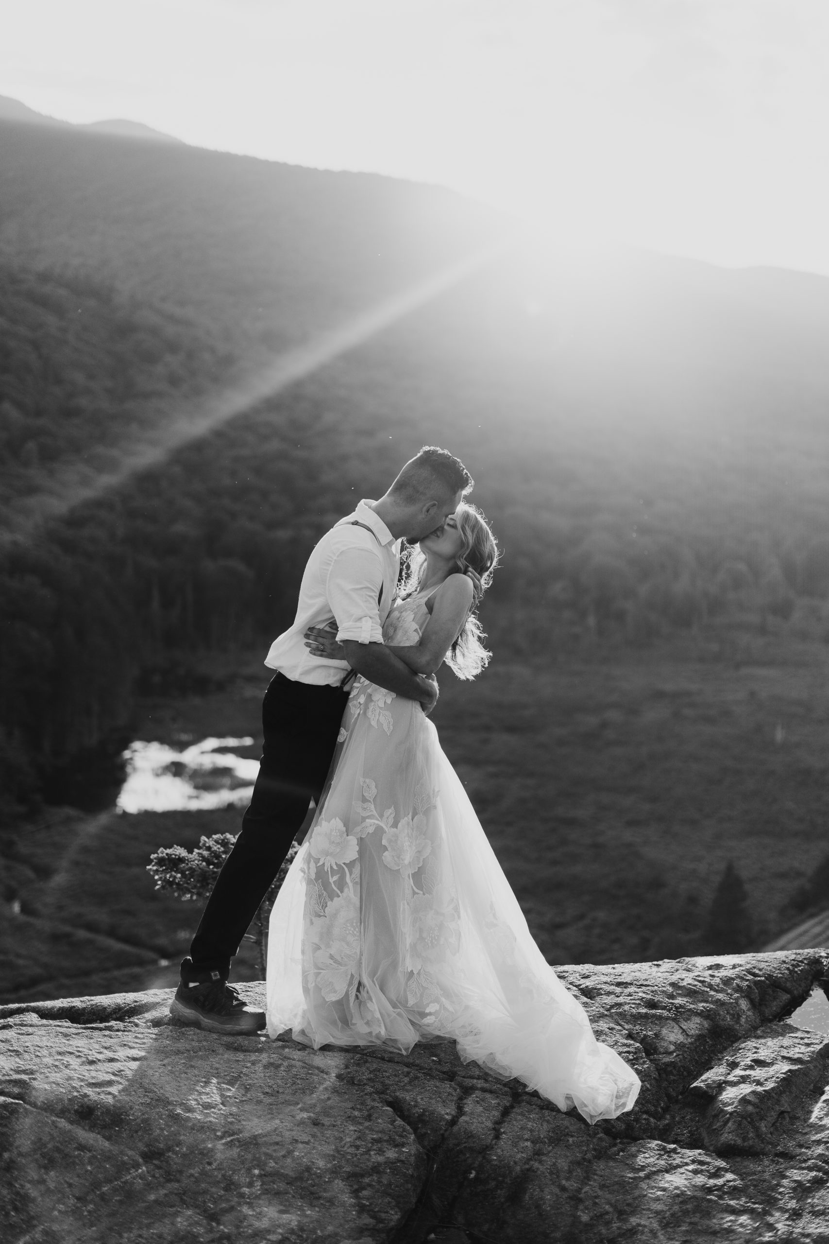 Elopement Ceremony in the White Mountains of NH