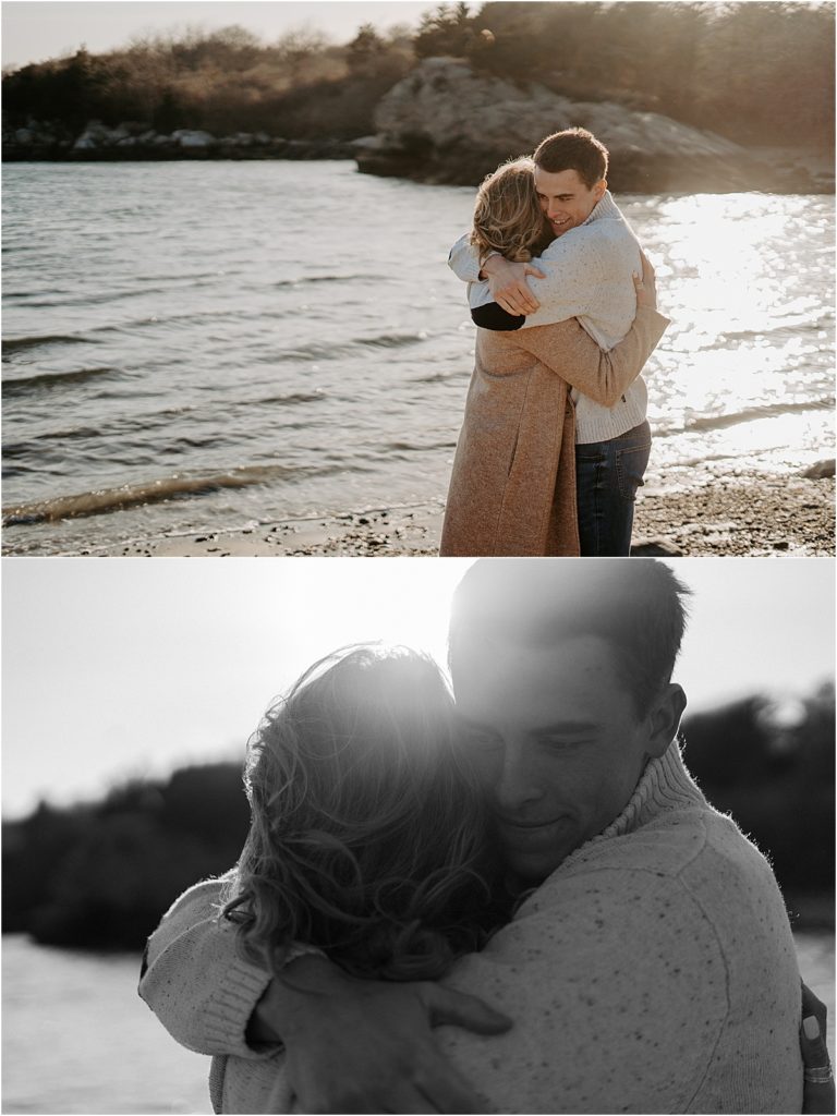 Windy Couples Session Fort Wetherill