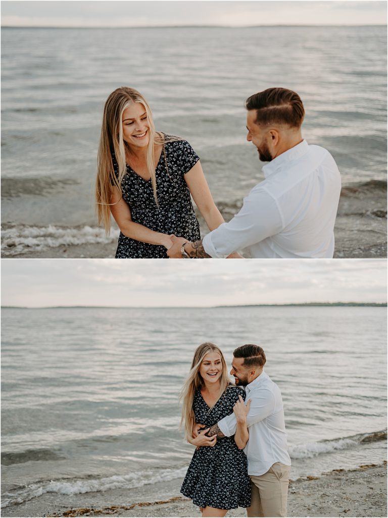 Ocean and Beach Engagement Session