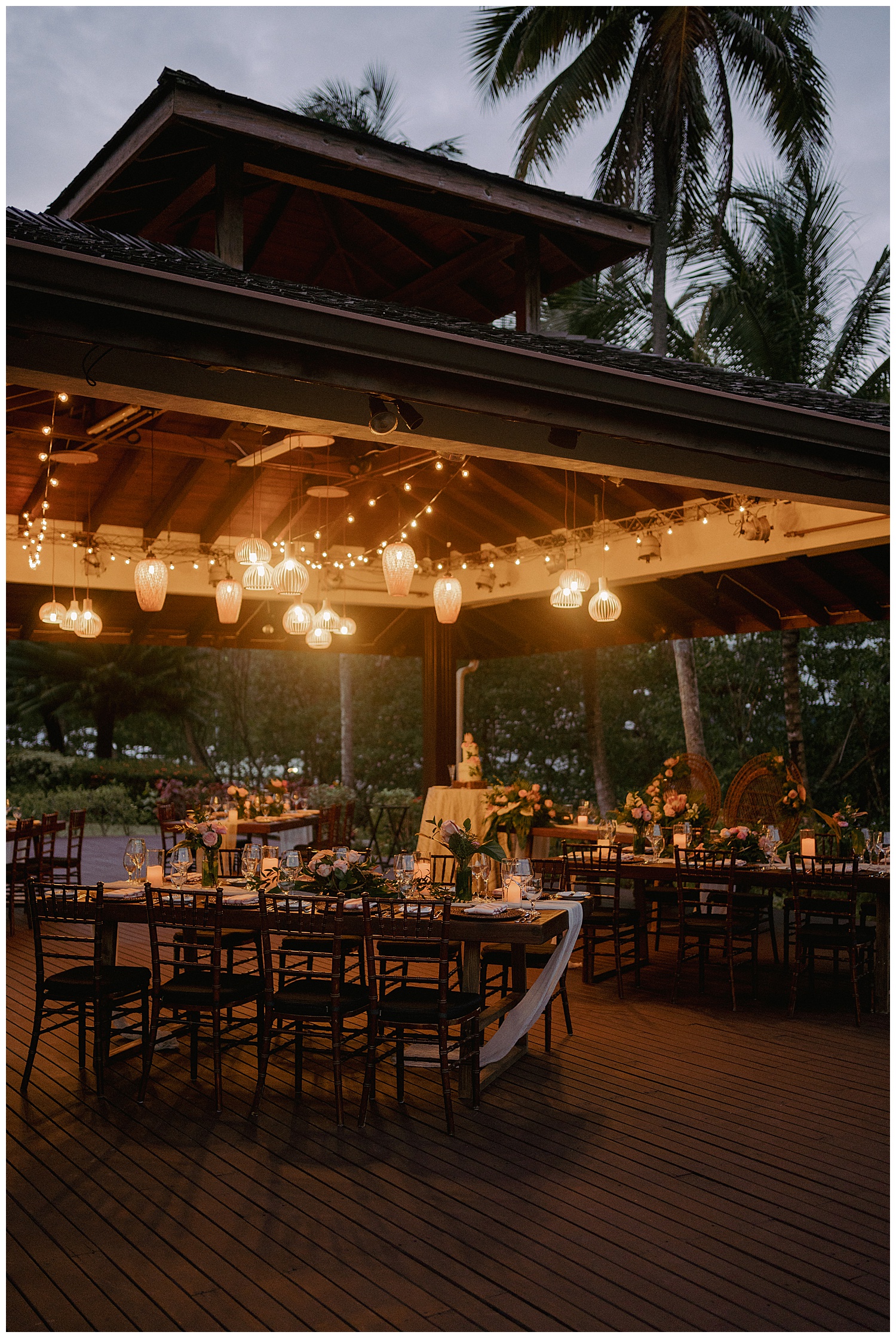 Wedding Reception at Marigot Bay Resort in St Lucia
